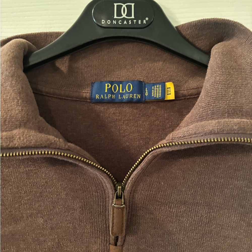 Polo Ralph Lauren Brown Pullover Men’s Size L - Picture 2 of 8